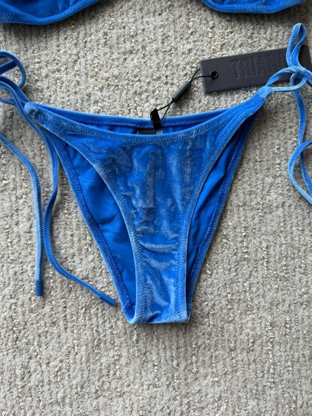 Triangl Swimwear Velvet Bikini Set